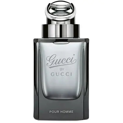 Gucci by Gucci Pour Homme with aromatic, fresh, and woody notes for a stylish scent.
