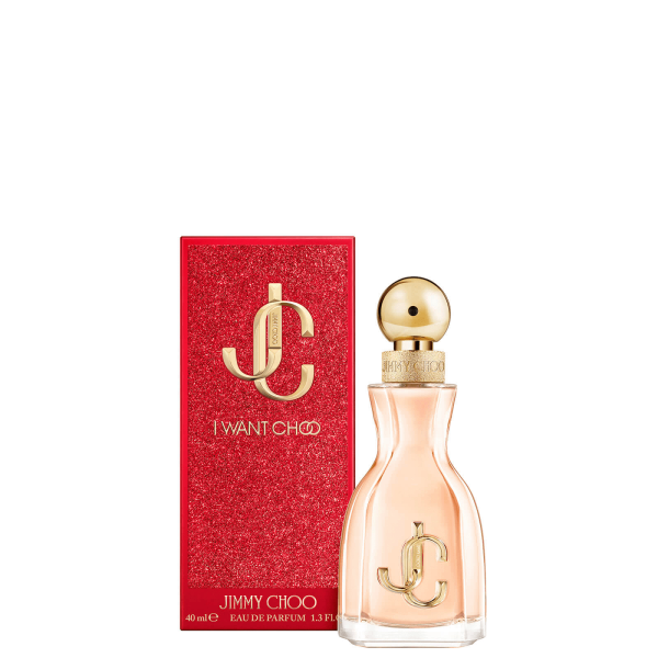 Jimmy Choo I Want Choo EDP – bold fruity-oriental fragrance with luscious praline.

