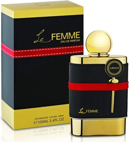 Le Femme Eau de Parfum spray - feminine floral and musky fragrance.
