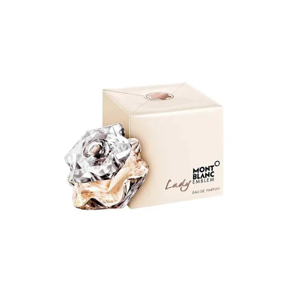 Montblanc Lady Emblem Eau de Parfum Spray rose-shaped bottle
