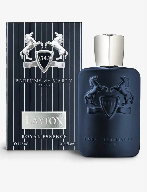 Parfums De Marly Layton Eau de Parfum - luxurious spicy and vanilla fragrance bottle.
