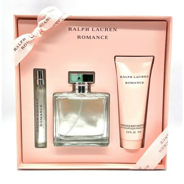 Romance Eau de Parfum gift set - timeless romantic floral fragrance.