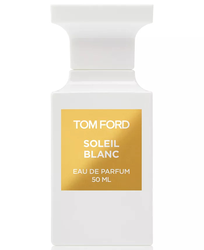 Tom Ford Soleil Blanc EDP – radiant solar floral perfume with warm amber undertones.
