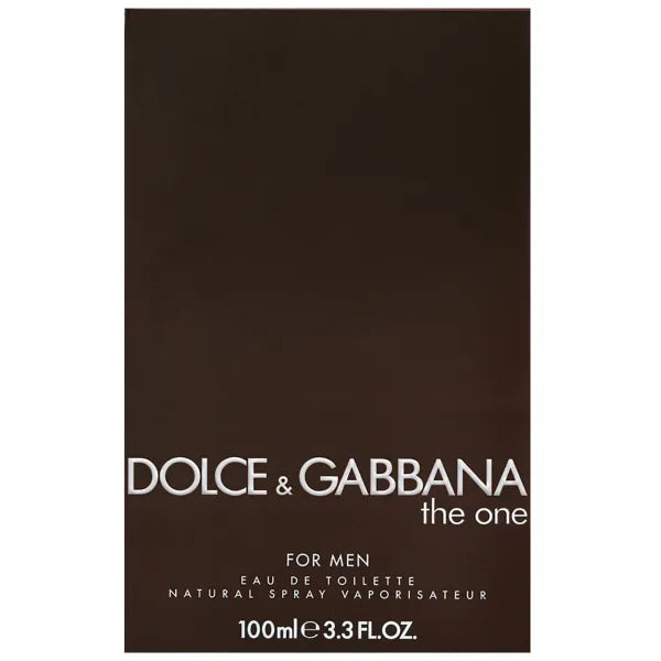 Dolce & Gabbana The One for Men Eau de Toilette classic bottle
