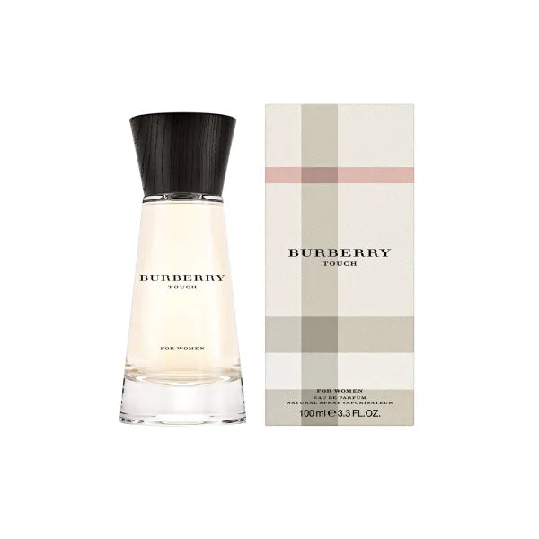 Touch Eau de Parfum, an elegant fragrance with soft, floral notes, encased in a timeless and graceful bottle.
