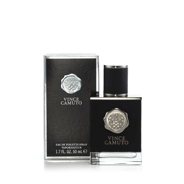 Vince Camuto Men’s Eau de Toilette – fresh aromatic fragrance with citrus, sage, and cedarwood
