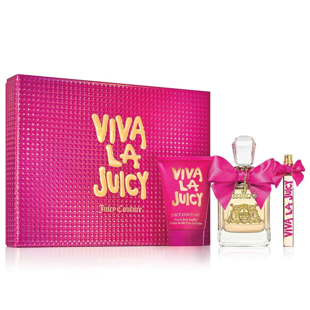 Viva La Juicy by Juicy Couture – sweet fruity floral fragrance with caramel and berries.
