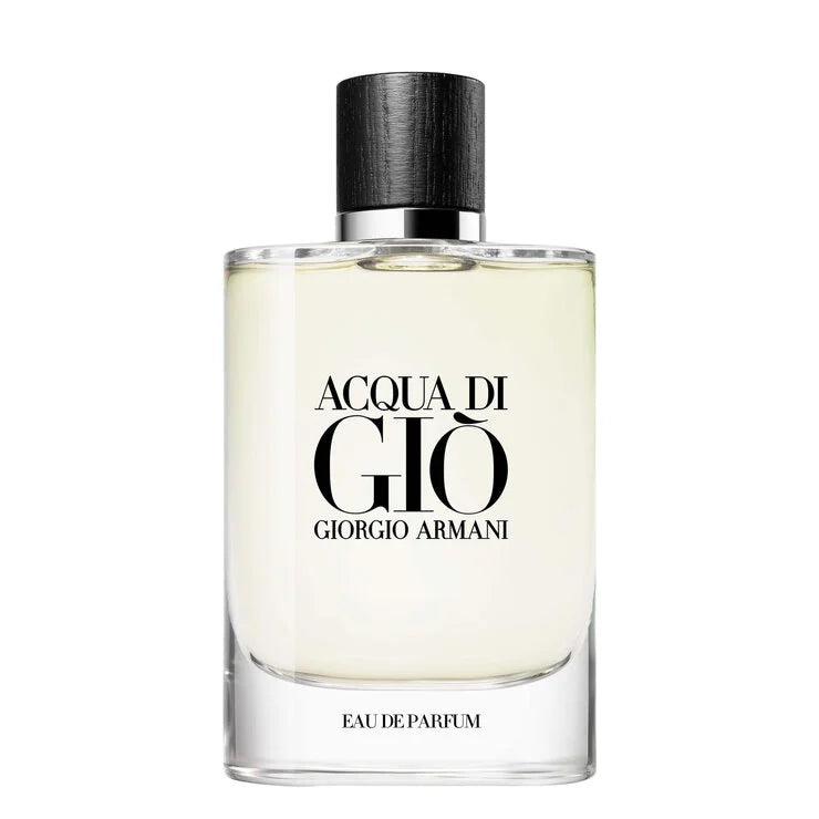 Acqua di Giò Profondo by Armani oceanic blue bottle
