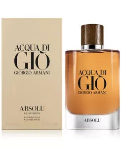 Acqua Absolu Eau de Parfum bottle – fresh aquatic fragrance
