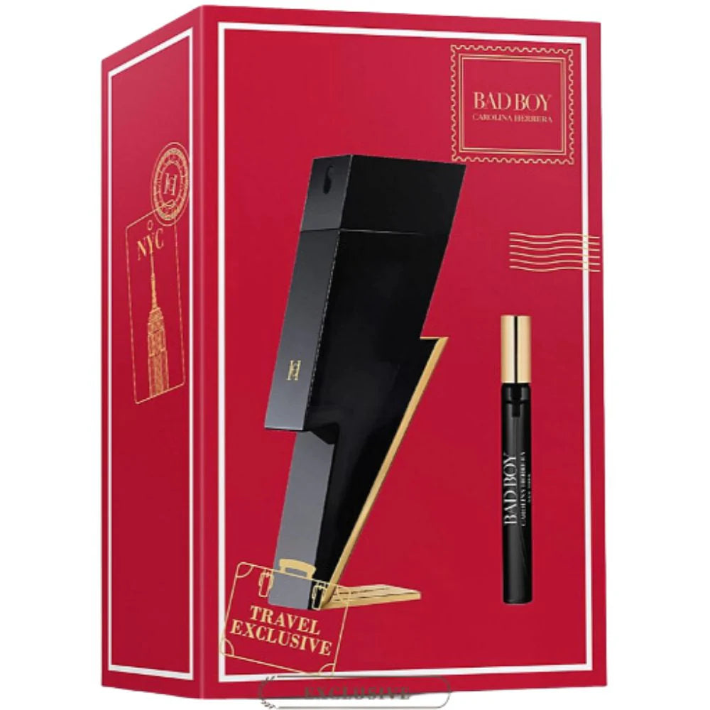 Bad Boy EDT 2 pcs Travel Gift Set Spray