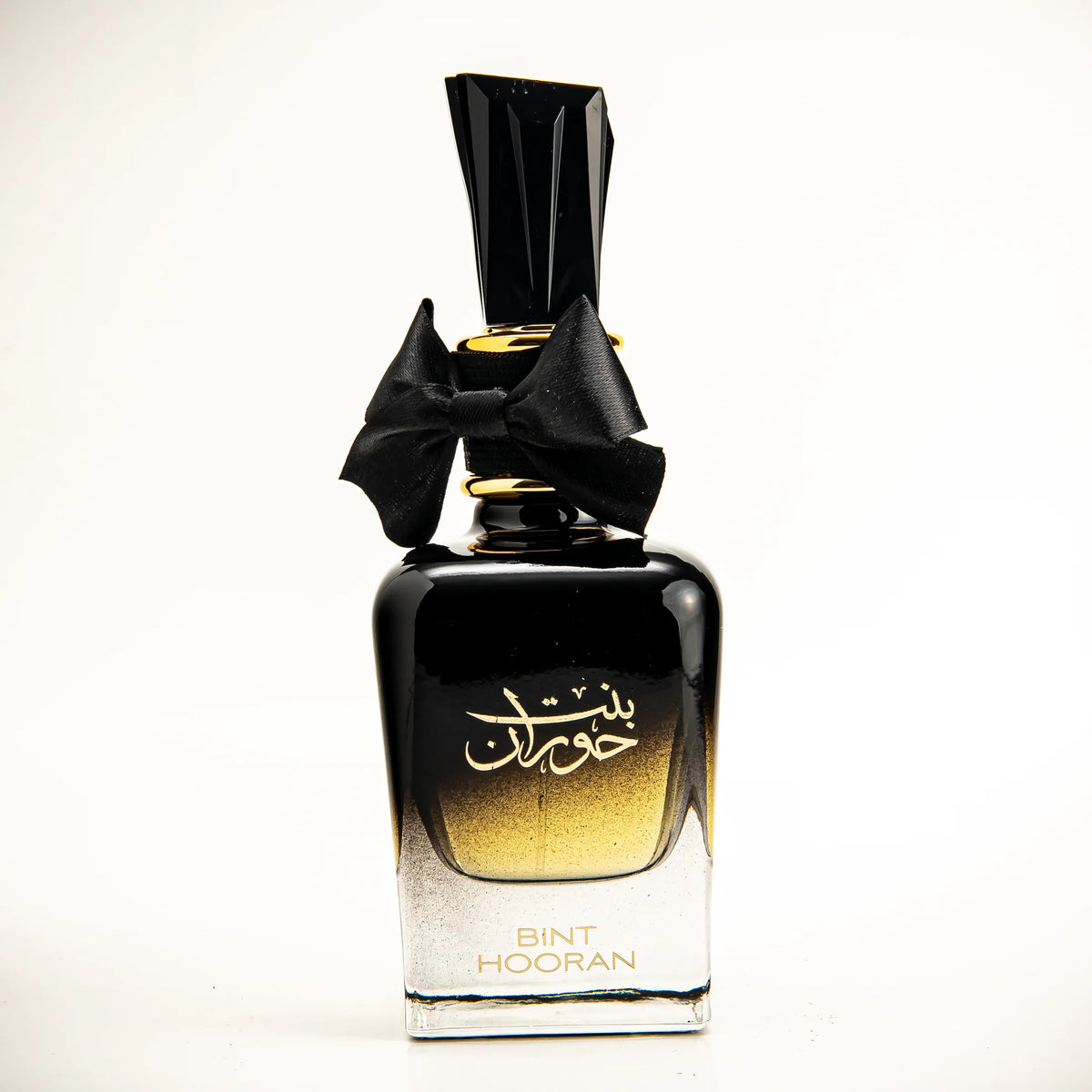 Luxurious Bint Hooran perfume with traditional Arabian scent featuring oud and florals.
