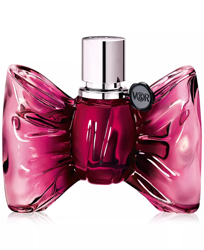 Viktor & Rolf Bonbon Eau de Parfum in pink bottle with sweet caramel notes.
