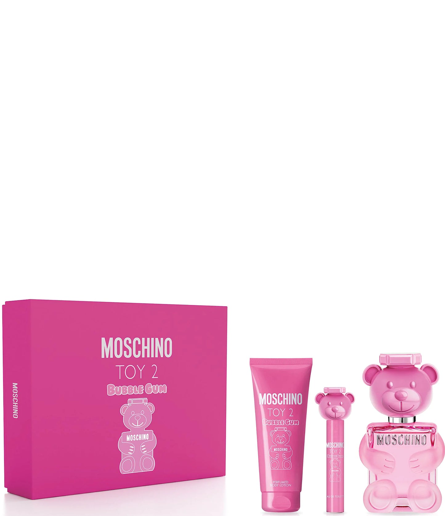 Moschino, 3 pcs, Toy 2 Bubble Gum EDT Spray Gift Set