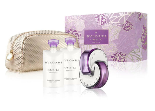 Bvlgari, 4 pcs, Omnia Amethyst Eau de Parfum Bag Gift Set