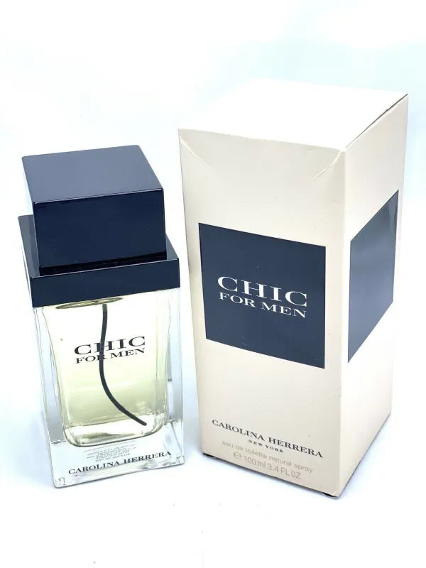 Chic perfume bottle - Modern fragrance with fresh, floral and musky elements.
