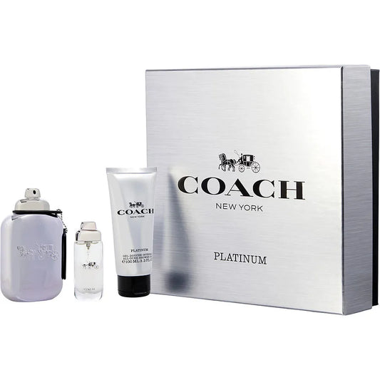 Coach, 3 pcs, Platinum Eau de Parfum Spray Gift Set