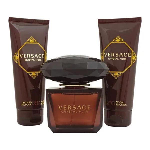 Versace, 3 pcs, Crystal Noir EDT Spray Gift Set