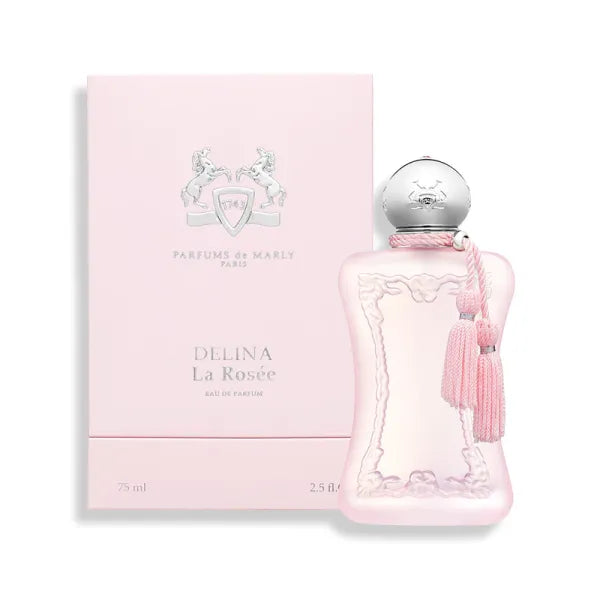 Parfums de Marly Delina La Rosée – delicate rose fragrance with pear and lychee.
