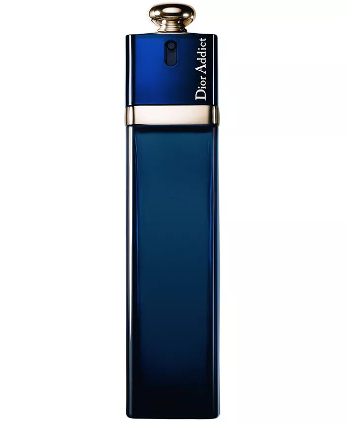 Dior Addict perfume bottle - bold oriental vanilla fragrance.
