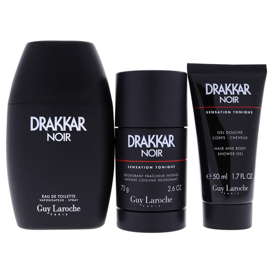 Guy Laroche, 3 pcs, Drakkar Noir EDT Spray Gift Set