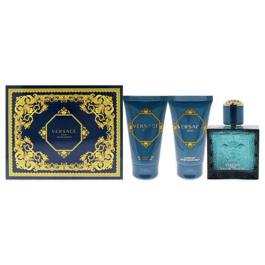 Versace, 3 pcs, Eros EDT Spray Gift Set