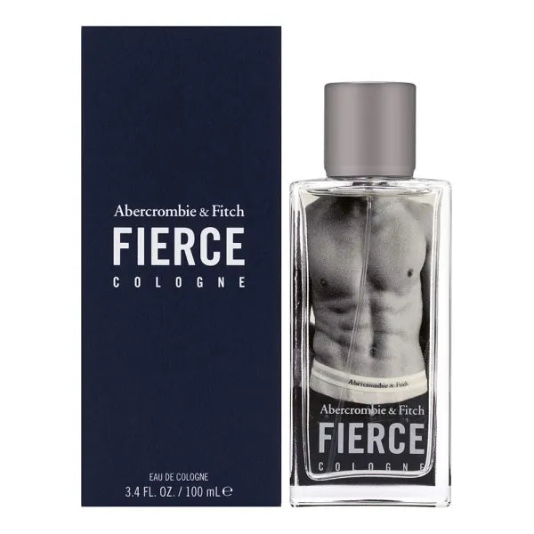 Fierce fragrance bottle - Fresh, woody scent with bold citrus and aromatic notes for men.
