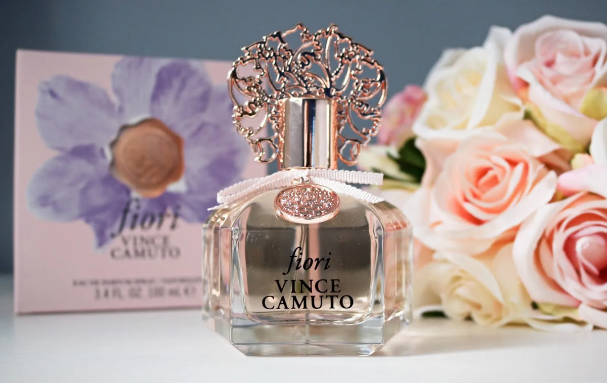 Fiori fresh and floral perfume bottle
