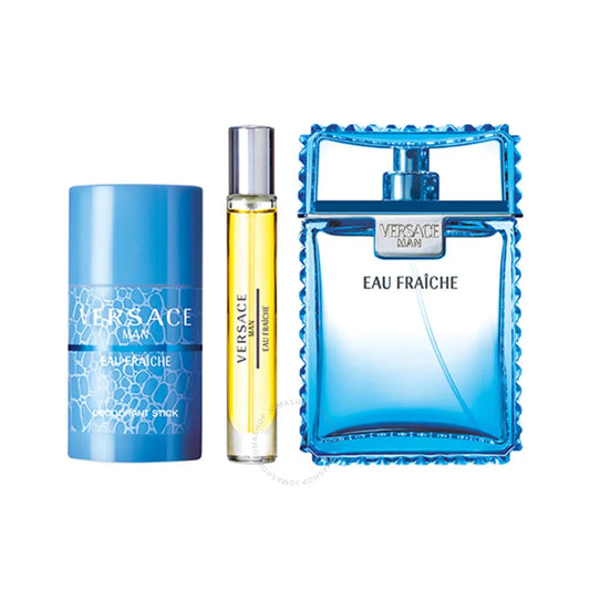 Versace, 3 pcs, Eau Fraiche EDT Spray Gift Set