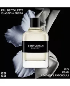 Givenchy Gentleman EDT bottle with classic fresh woody floral scent
