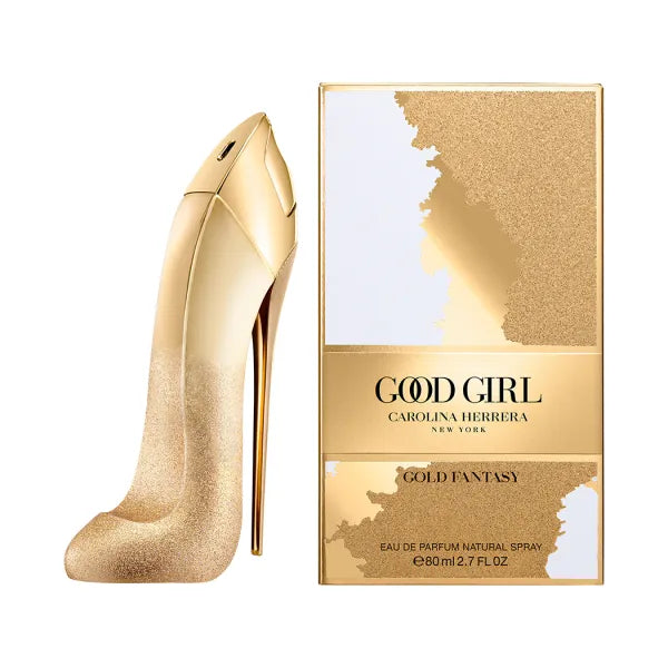 Good Girl Go perfume bottle, featuring bold packaging and a playful, seductive fragrance.
