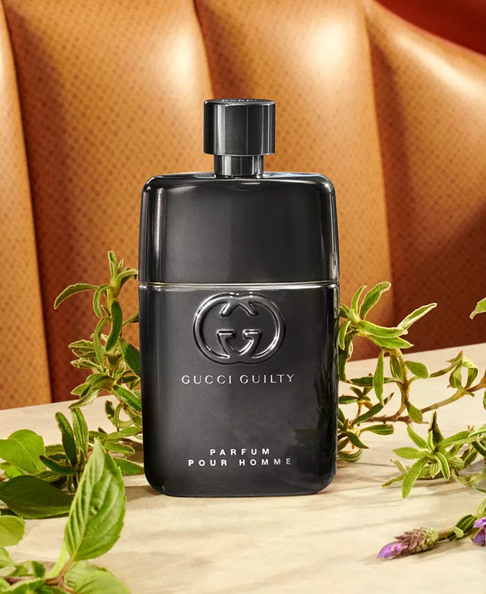 Gucci Guilty Parfum deep and woody signature fragrance
