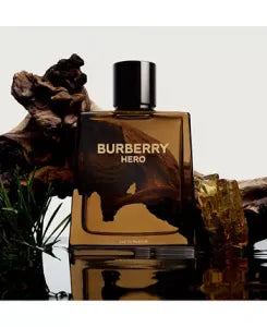 Burberry Hero – masculine woody fragrance with pepper, cedarwood, and vetiver
