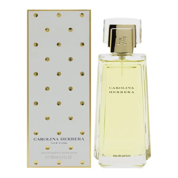 Classic Herrera fragrance with warm amber and floral notes for a timeless, elegant scent.
