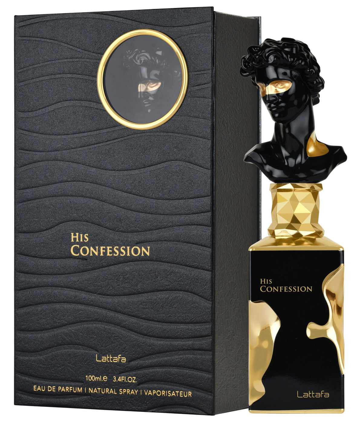 Calvin Klein Him perfume with masculine modern silhouette, fresh amber-woody notes.
