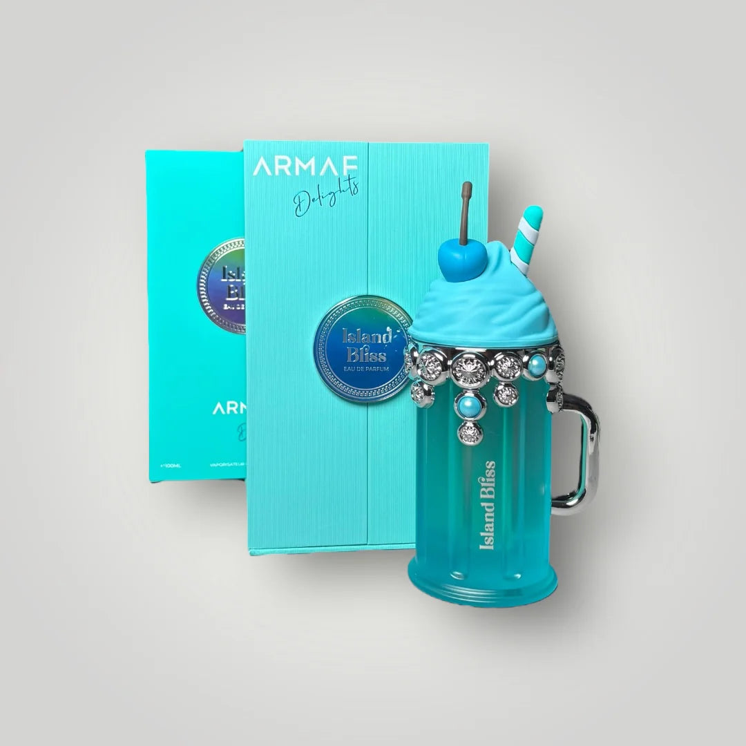 Armaf Delights Island Bliss EDP – Fresh floral & musky scent for women, perfect for all-day wear.
