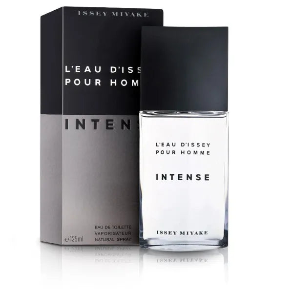 Issey Miyake L’Eau D’Issey Pour Homme Intense EDT, a bold woody citrus fragrance for men.
