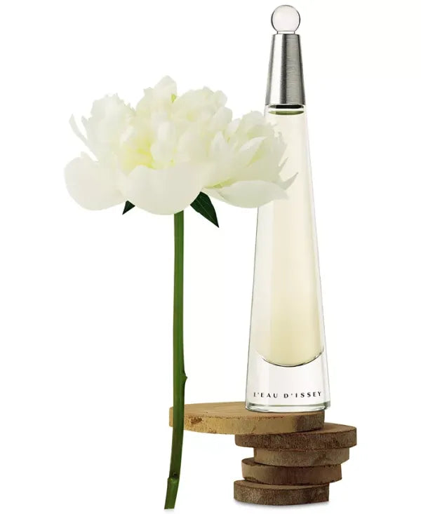 Issey Miyake perfume bottle – aquatic floral scent with minimalist appeal.
