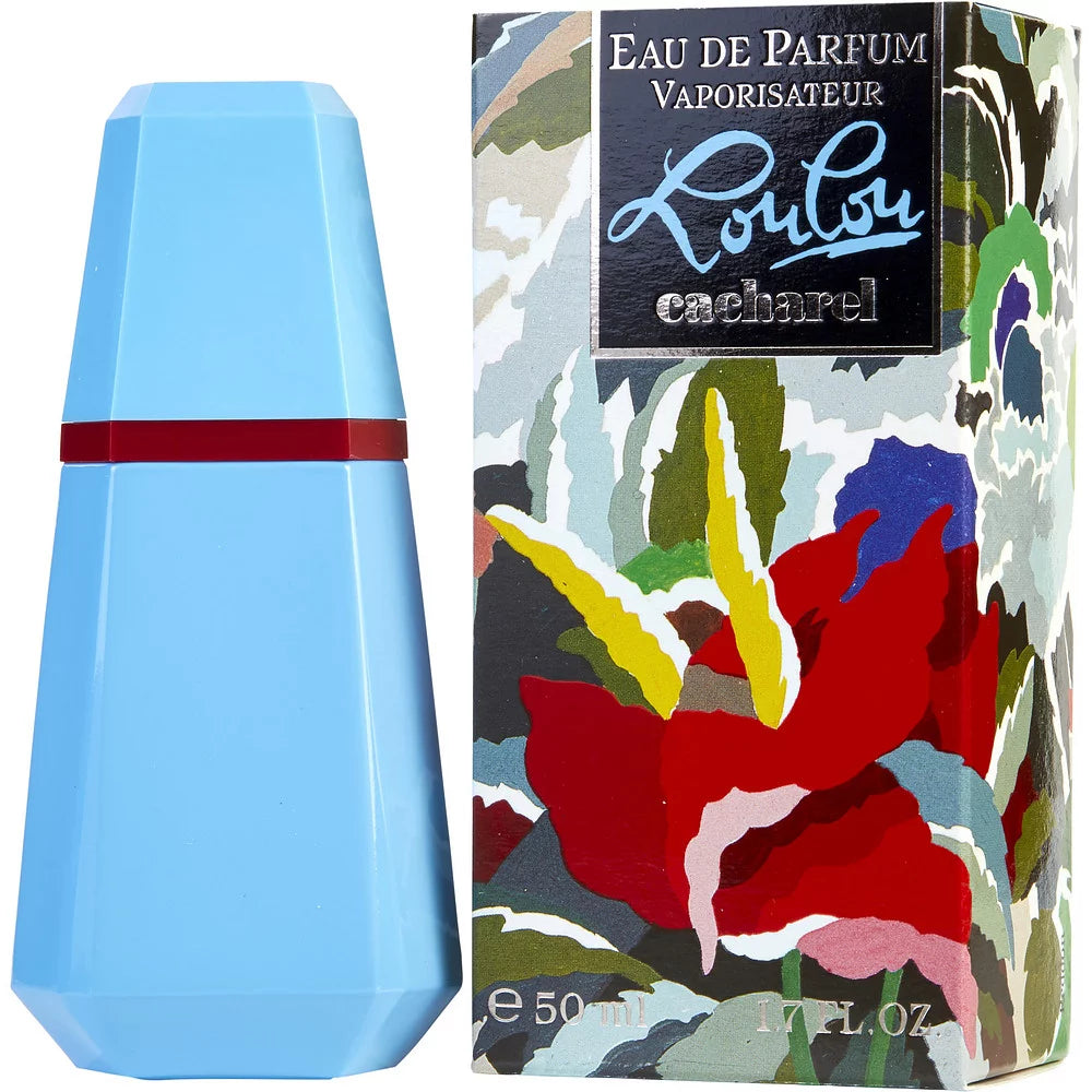 Loulou Eau de Parfum bottle – floral and feminine perfume packaging
