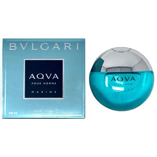 Marine perfume bottle – Crisp aquatic-ozonic scent evoking ocean freshness.
