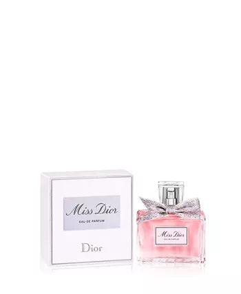 Miss Dior Eau de Parfum – romantic floral musk with peony and rose.
