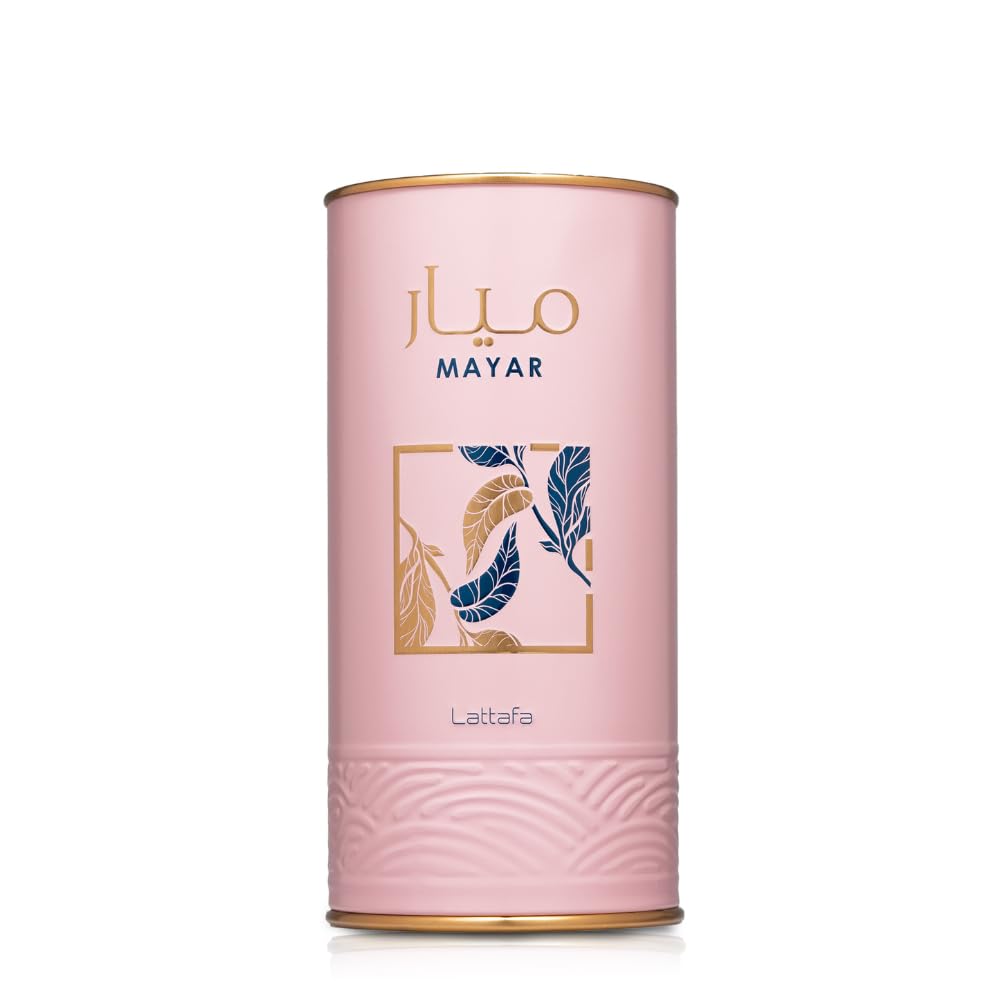 Lattafa Mayar Natural Intense rich floral and woody fragrance with rose, jasmine, and citrus notes.
