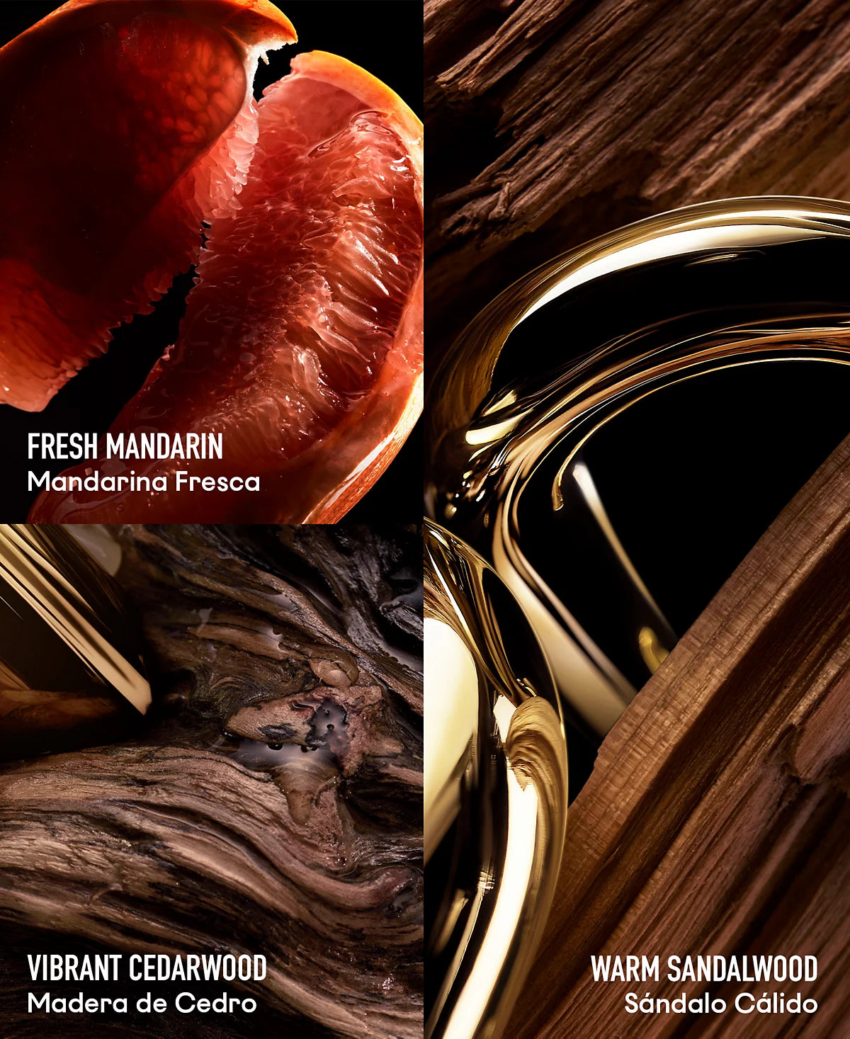 Rabanne Million Gold EDP Intense: woody spicy scent with mandarin, cedarwood, and sandalwood.
