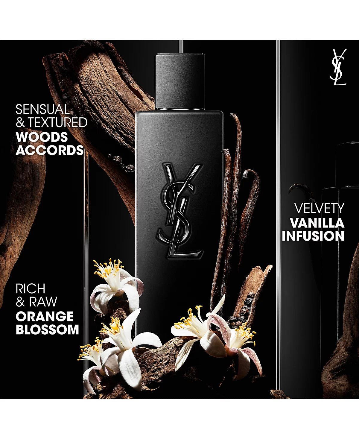 Myself Le Parfum - modern and warm floral fragrance bottle.
