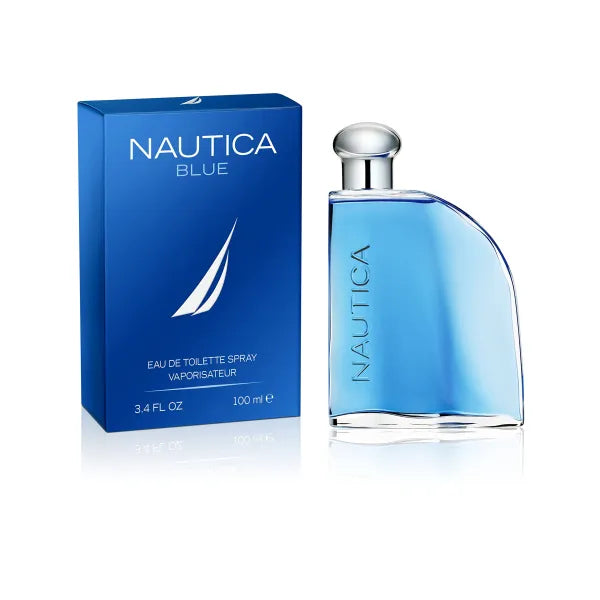 Nautica Blue fresh and aquatic masculine scent
