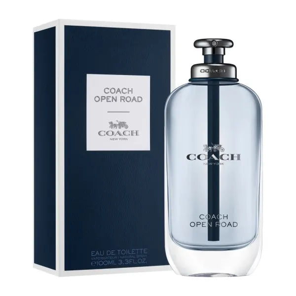 Open bottle of luxury perfume with visible spray nozzle
