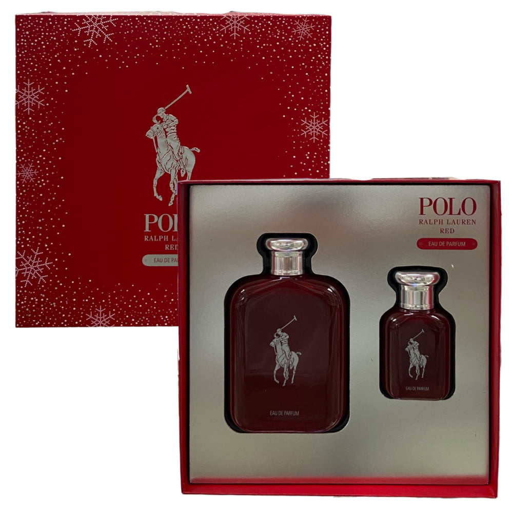 Polo Red with vibrant spicy and citrus accords offering dynamic energy.
