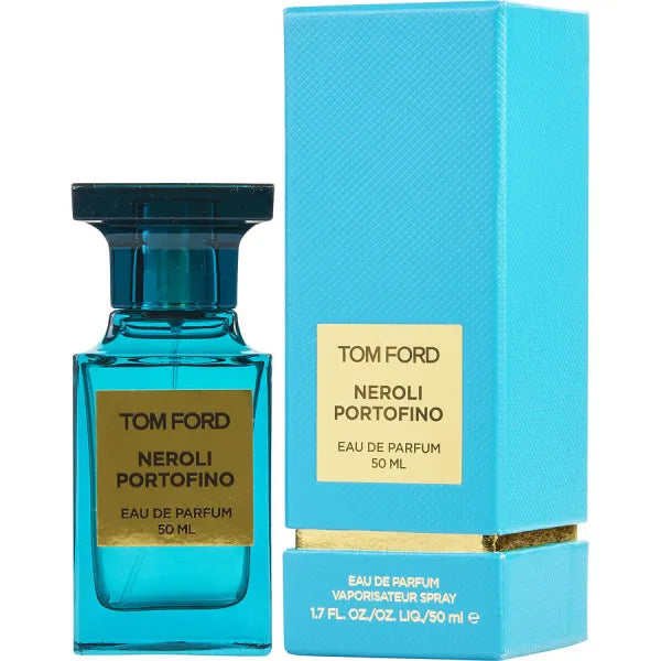 Portofino fragrance bottle – Fresh, vibrant citrus blend with aromatic herbal undertones.
