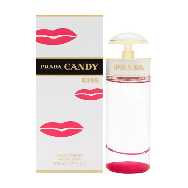 Prada Candy Kiss – sweet and creamy gourmand with fudge and musk.
