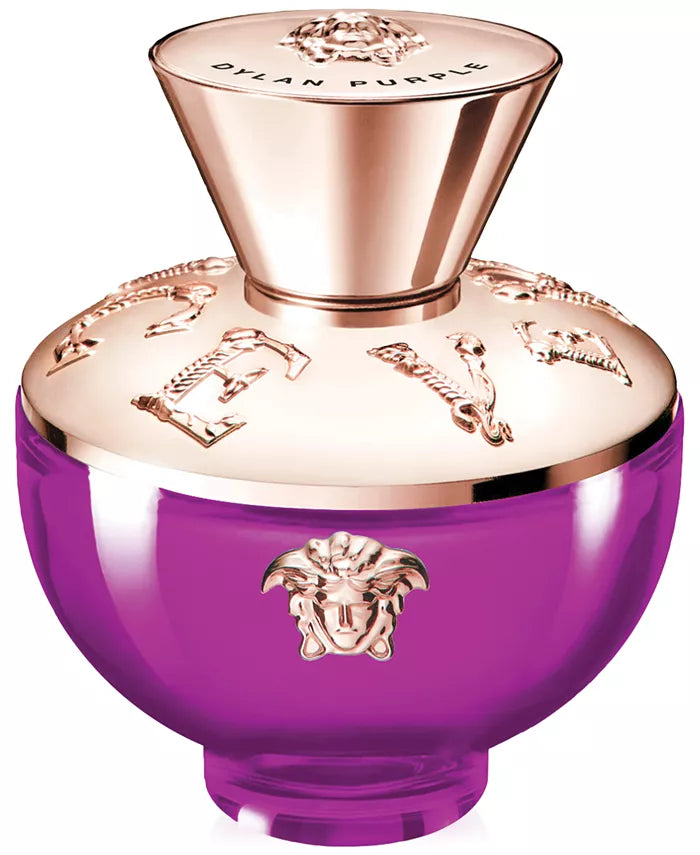 Purple perfume bottle – rich and sensual fragrance with violet and amber
