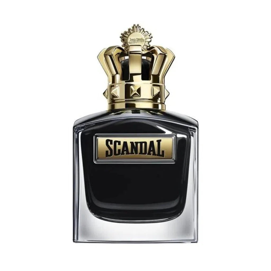 Perfume bottle with gold spray top – premium scent packaging
